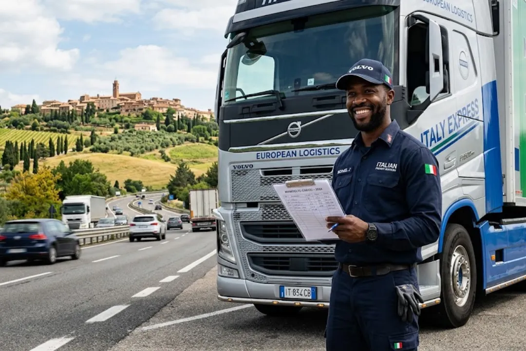 Truck Driver Jobs in Italy 2026 – License, Pay & How to Apply